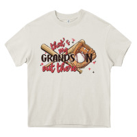 Cream that's my grandson out there Heavy Core Tee - MaliasSmallBusiness
