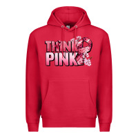Cardinal Think pink Cancer Awareness Premium Hoodie - FaDigitalArtStudio