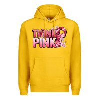 Think Pink Cancer Awareness Premium Hoodie | Teevron