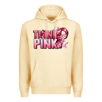 Pina Colada Think pink Cancer Awareness Premium Hoodie - FaDigitalArtStudio