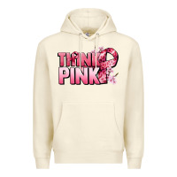Sandshell Think pink Cancer Awareness Premium Hoodie - FaDigitalArtStudio