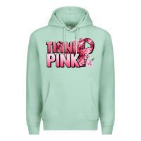 Seafoam Think pink Cancer Awareness Premium Hoodie - FaDigitalArtStudio