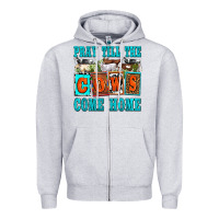 Pray Till The Cows Come Home Olivia Zipper Hoodie | Teevron