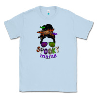 Dusty Blue spooky mama Classic Tee - SublimationCraftShop
