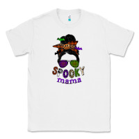 White spooky mama Classic Tee - SublimationCraftShop