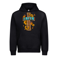 Black Western Faith Cross Butterfly Urban Hoodie - LillyAllenDesigns