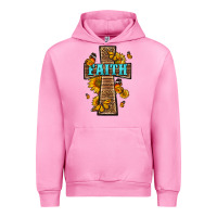 Fuchsia Pink Western Faith Cross Butterfly Urban Hoodie - LillyAllenDesigns