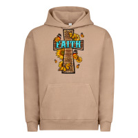 Pigment Burro Western Faith Cross Butterfly Urban Hoodie - LillyAllenDesigns