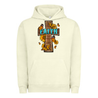 Pigment Pistachio Western Faith Cross Butterfly Urban Hoodie - LillyAllenDesigns