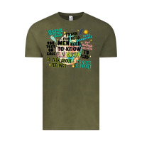 Vintage Olive mens mental health matters Vintage Tee - Artiststas