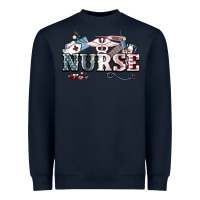 American Nurse 4th Of July Heavyweight Sweatshirt | Teevron