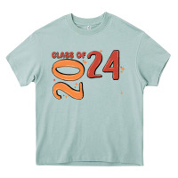 Arona custom class of 2024 name of school font  super sn Heavy Core Tee - MaliasSmallBusiness