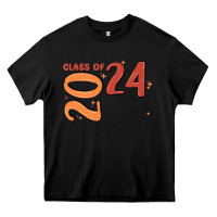 Black custom class of 2024 name of school font  super sn Heavy Core Tee - MaliasSmallBusiness