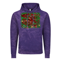 Cloud Purple christmas background Vintage Hoodie - RanaPortraitStore