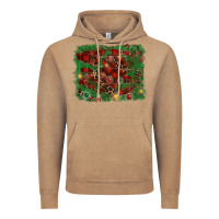 Vintage Coffee christmas background Vintage Hoodie - RanaPortraitStore