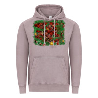 Vintage Zinc christmas background Vintage Hoodie - RanaPortraitStore