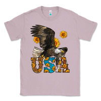 Lilac Western Usa Eagle 4th of July Classic Tee - LillyAllenDesigns