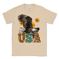 Mushroom Western Usa Eagle 4th of July Classic Tee - LillyAllenDesigns