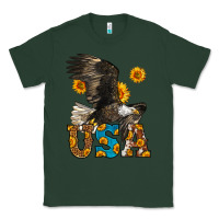 Sports Green Western Usa Eagle 4th of July Classic Tee - LillyAllenDesigns