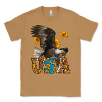 Toasted Coconut Western Usa Eagle 4th of July Classic Tee - LillyAllenDesigns