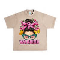 French Oak cancer warrior messy bun Urban Heavy Tee - BarkalooDesign
