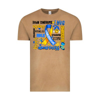 Vintage Camel down syndrome awareness typography Vintage Tee - Artiststas