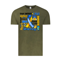 Vintage Olive down syndrome awareness typography Vintage Tee - Artiststas