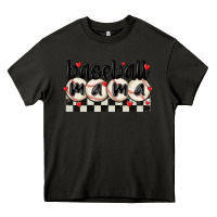 Asphalt baseball mama Heavy Core Tee - MaliasSmallBusiness