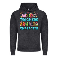 Vintage Black weird teachers build character Vintage Hoodie - Artiststas