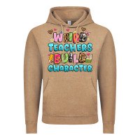 Vintage Coffee weird teachers build character Vintage Hoodie - Artiststas