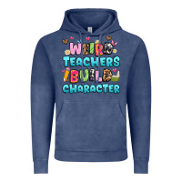 Vintage Denim weird teachers build character Vintage Hoodie - Artiststas