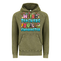 Weird Teachers Build Character Vintage Hoodie | Teevron