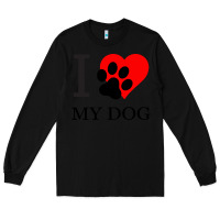 Black I My Dog Long Sleeve Tee - Bettercallsaul