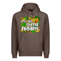 Coffee St. Patrick's Little miss shenanigans Premium Hoodie - OliviaCreatesArt