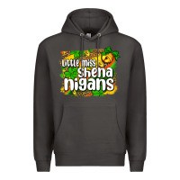 Smoke St. Patrick's Little miss shenanigans Premium Hoodie - OliviaCreatesArt