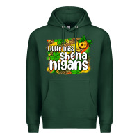 Sports Green St. Patrick's Little miss shenanigans Premium Hoodie - OliviaCreatesArt
