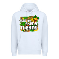 White St. Patrick's Little miss shenanigans Premium Hoodie - OliviaCreatesArt