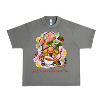 Tornado just a girl who loves tea gnome Urban Heavy Tee - BarkalooDesign