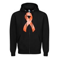 Black kidney cancer ribbon fa element Zipper Hoodie - FaDigitalArtStudio