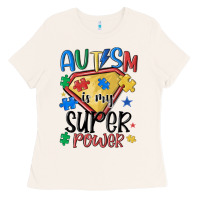 Autism Is My Super Power Ladies Tee | Teevron