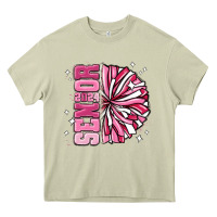 Mossy senior 2024 pink cheer Heavy Core Tee - MaliasSmallBusiness