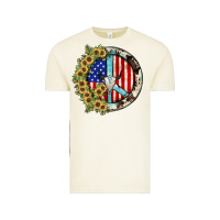 Vintage Arctic Peace sign Vintage Tee - JahusDesignShop