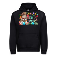 Black howdy peeps Urban Hoodie - RacoonDesign