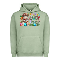 Pigment Oil Green howdy peeps Urban Hoodie - RacoonDesign