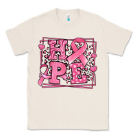 Natural Western Hope Breast Cancer Awareness Ribbon Classic Tee - LillyAllenDesigns