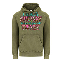 Vintage Olive i match energy so how we gon' act Vintage Hoodie - Artiststas