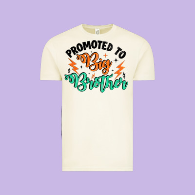 Promoted To Big Brother Vintage Tee Designed By Artiststas