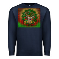 Navy oh deer Premium Sweatshirt - BundleAndBundleShop