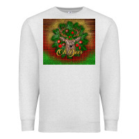 Oatmeal Heather oh deer Premium Sweatshirt - BundleAndBundleShop