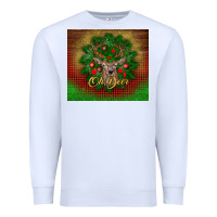 White oh deer Premium Sweatshirt - BundleAndBundleShop